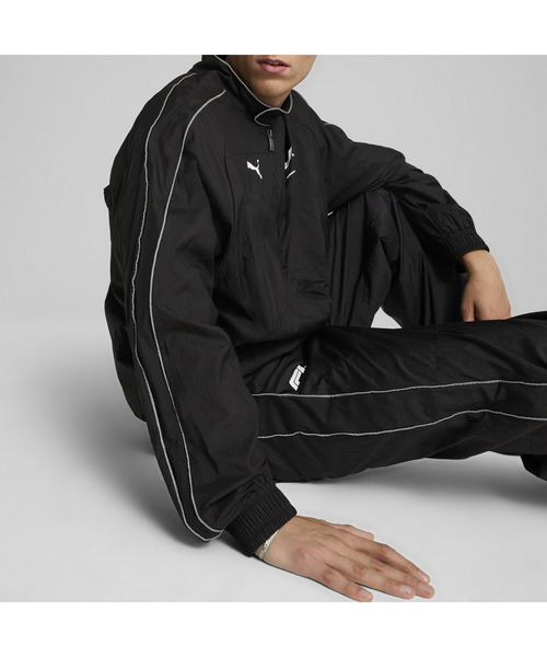 PUMA プーマ トラックジャケット T7 ブラック Lサイズ PUMA公式】ユニセックス T7 オーバーサイズド トラックジャケット