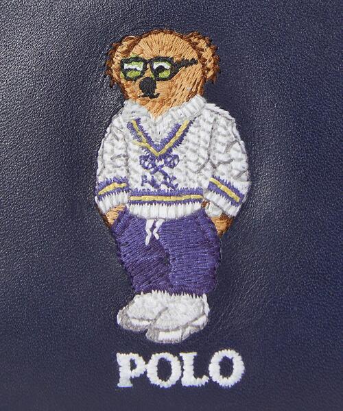 Polo ベア レザー カード ケース（カードケース）｜POLO RALPH