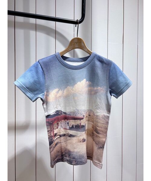 Ungrid（アングリッド）の「総柄フォトプリントTee（Tシャツ/カットソー・レディース・オレンジ/ブルー・FREE）」の15枚目の写真