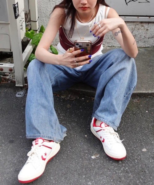TEEN BOOP(ティーンブープ)の「ジャージビスチェ(ベスト・レディース・ブラック/ボルドー・FREE)」の19枚目の写真