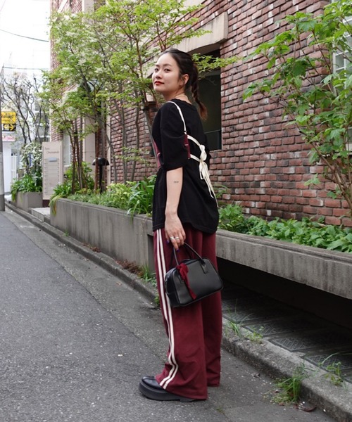 TEEN BOOP(ティーンブープ)の「ジャージビスチェ(ベスト・レディース・ブラック/ボルドー・FREE)」の22枚目の写真