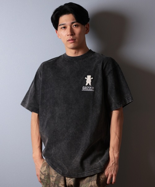 GRIZZLY(グリズリー)の「【ムラサキスポーツ限定】GRIZZLY/グリズリー 半袖Tシャツ バックプリント G25SS1402(Tシャツ/カットソー・メンズ・ブラック/ホワイト/スミクロ・M/L/XL)」の13枚目の写真