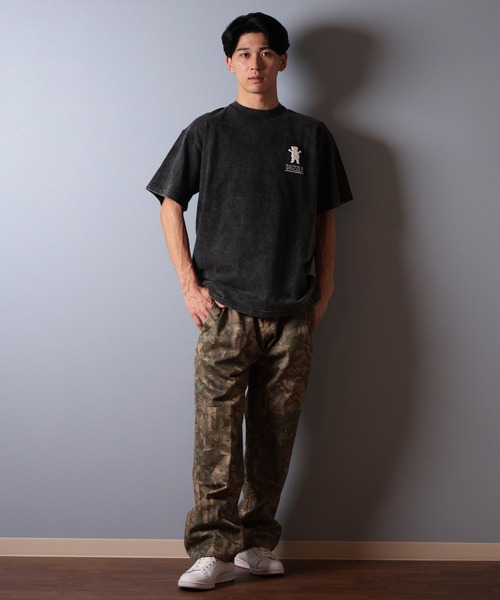 GRIZZLY(グリズリー)の「【ムラサキスポーツ限定】GRIZZLY/グリズリー 半袖Tシャツ バックプリント G25SS1402(Tシャツ/カットソー・メンズ・ブラック/ホワイト/スミクロ・M/L/XL)」の15枚目の写真