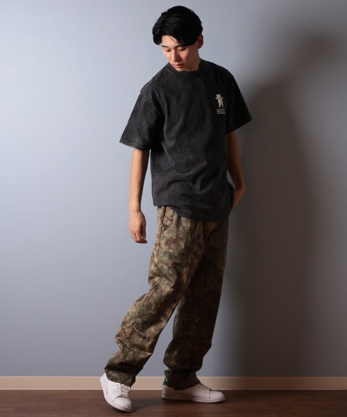 GRIZZLY(グリズリー)の「【ムラサキスポーツ限定】GRIZZLY/グリズリー 半袖Tシャツ バックプリント G25SS1402(Tシャツ/カットソー・メンズ・ブラック/ホワイト/スミクロ・M/L/XL)」の17枚目の写真
