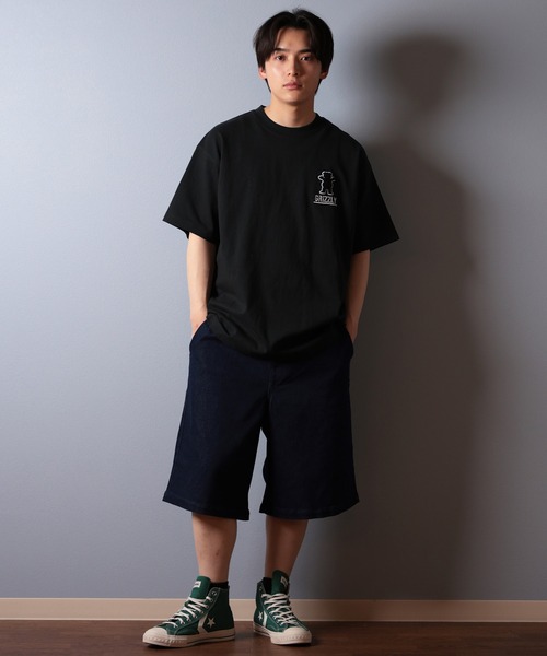 GRIZZLY(グリズリー)の「【ムラサキスポーツ限定】GRIZZLY/グリズリー 半袖Tシャツ バックプリント G25SS1402(Tシャツ/カットソー・メンズ・ブラック/ホワイト/スミクロ・M/L/XL)」の10枚目の写真