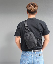 RAW.C（ロークリエイト）の「FUNCTIONAL/ファンクショナル ボディバック MINI ROUND ZIP SLING 撥水 軽量 RCB-095TI（ボディバッグ/ウエストポーチ・メンズ）」