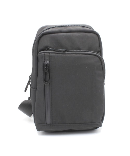 RAW.C（ロークリエイト）の「FUNCTIONAL/ファンクショナル ボディバック MINI ROUND ZIP SLING 撥水 軽量 RCB-095TI（ボディバッグ/ウエストポーチ・メンズ・ブラック・FREE）」の7枚目の写真