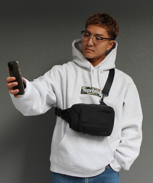 RAW.C（ロークリエイト）の「FUNCTIONAL/ファンクショナル ボディバック MINI ROUND ZIP SLING 撥水 軽量 RCB-095TI（ボディバッグ/ウエストポーチ・メンズ・ブラック・FREE）」の12枚目の写真