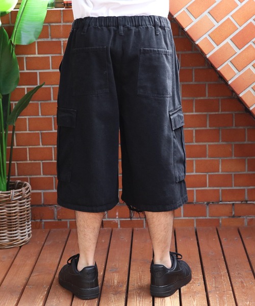 ８(eight)（エイト）の「クラッシュカーゴショーツ（カーゴパンツ・メンズ・グレー/ブラック・MEDIUM/LARGE）」の22枚目の写真