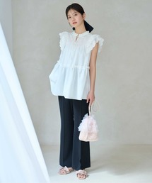 新品未使用品JILLby JILLSTUART パンツ　ズボン　ジルスチュアート ジルバイジルスチュアート JILL by JILLSTUART 細ベルト付き