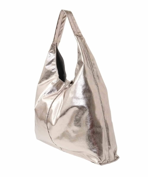 a.v.v（アーヴェヴェ）の「メタリックトート（トートバッグ・レディース・ブラック/ベージュ・38）」の17枚目の写真