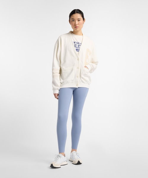 NEW BALANCE(ニューバランス)の「Coastal ライトフレンチテリーカーディガン(カーディガン/ボレロ・レディース・ネイビー/オフホワイト・SMALL/MEDIUM/LARGE)」の9枚目の写真