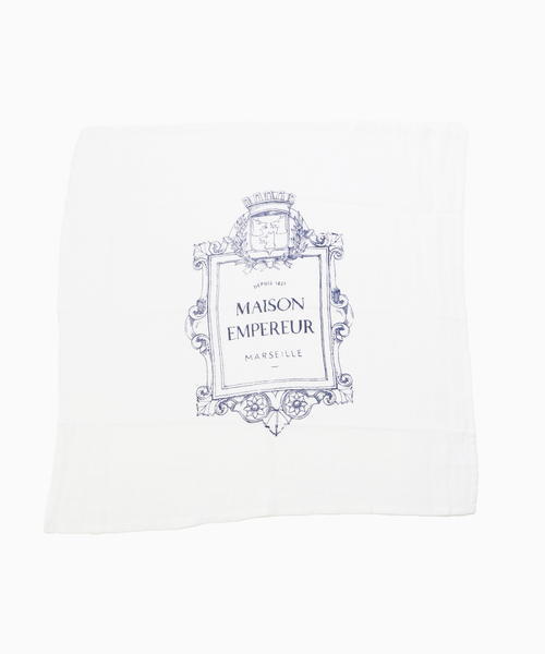 417 EDIFICE（フォーワンセブンエディフィス）の「Maison Empereur / メゾン・エンペラー Coat of Arms Color Tea Towel（バンダナ/スカーフ・メンズ・イエロー/ブルー・FREE）」の3枚目の写真