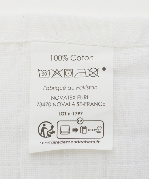 417 EDIFICE（フォーワンセブンエディフィス）の「Maison Empereur / メゾン・エンペラー Coat of Arms Color Tea Towel（バンダナ/スカーフ・メンズ・イエロー/ブルー・FREE）」の4枚目の写真