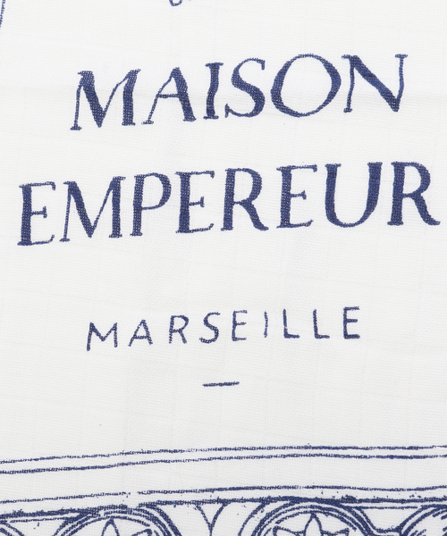 417 EDIFICE（フォーワンセブンエディフィス）の「Maison Empereur / メゾン・エンペラー Coat of Arms Color Tea Towel（バンダナ/スカーフ・メンズ・イエロー/ブルー・FREE）」の5枚目の写真