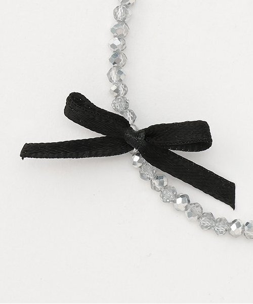 by LOVEiT（バイラビット）の「パールリボンネックレス（ネックレス・キッズ・ブラック/ピンク・F）」の5枚目の写真