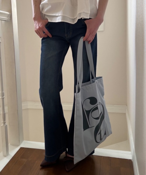 Birthday room（バースデイルーム）の「フレアデニムパンツ/flare denim pants（デニムパンツ・レディース・ブラック/インディゴブルー・FREE）」の11枚目の写真