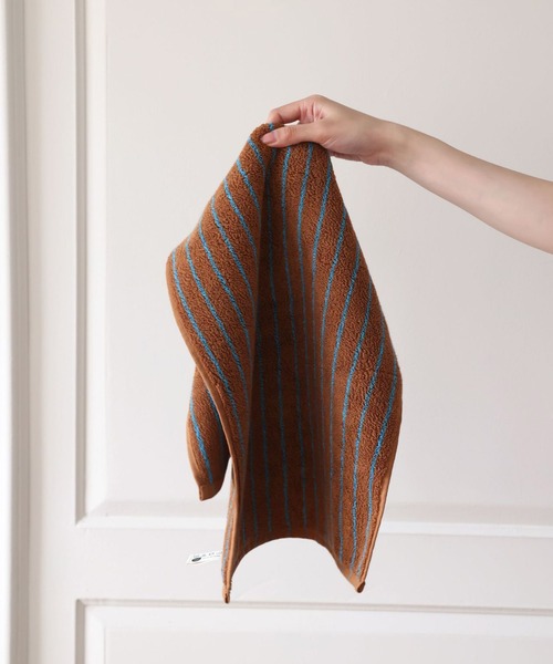 セール】カラフルストライプ柄フェイスタオル（タオル）｜IRADOWL