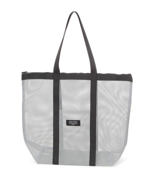 LAKOLE(ラコレ)の「メッシュBIGトートバッグ / 284113(トートバッグ・レディース・イエロー/ブラック/グレー/ホワイト・FREE)」の3枚目の写真