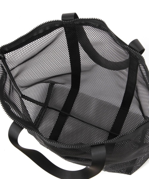 LAKOLE(ラコレ)の「メッシュBIGトートバッグ / 284113(トートバッグ・レディース・イエロー/ブラック/グレー/ホワイト・FREE)」の7枚目の写真