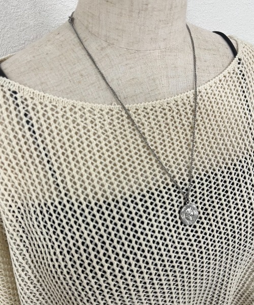 gossara（ゴサラ）の「メッシュニットショートPO（ニット/セーター・レディース・ブラック/ベージュ/アイボリー系・FREE）」の11枚目の写真