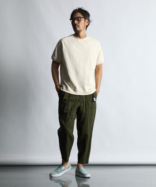 セール】「AIR FLEX」SETUP WAFFLE TEE：高収縮機能素材「エア