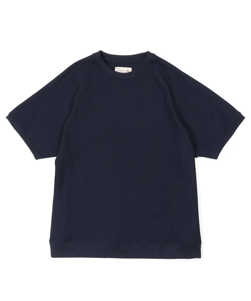 趣味 12345 セール】「AIR FLEX」SETUP WAFFLE TEE：高収縮機能素材「エア