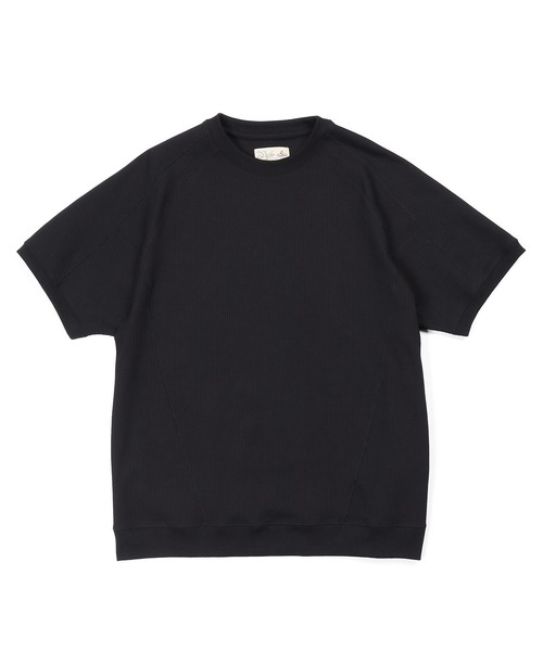 セール】「AIR FLEX」SETUP WAFFLE TEE：高収縮機能素材「エア