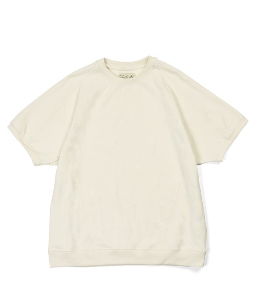 セール】「AIR FLEX」SETUP WAFFLE TEE：高収縮機能素材「エア