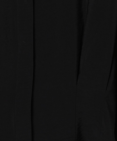 BAYFLOW（ベイフロー）の「タックデザインブラウス（シャツ/ブラウス・レディース・グレイッシュベージュ/ライトイエロー/ブラック・FREE）」の12枚目の写真