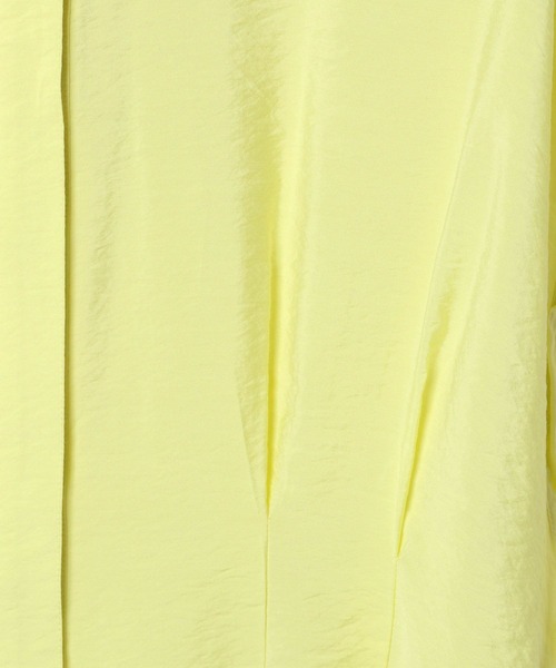 BAYFLOW（ベイフロー）の「タックデザインブラウス（シャツ/ブラウス・レディース・グレイッシュベージュ/ライトイエロー/ブラック・FREE）」の11枚目の写真