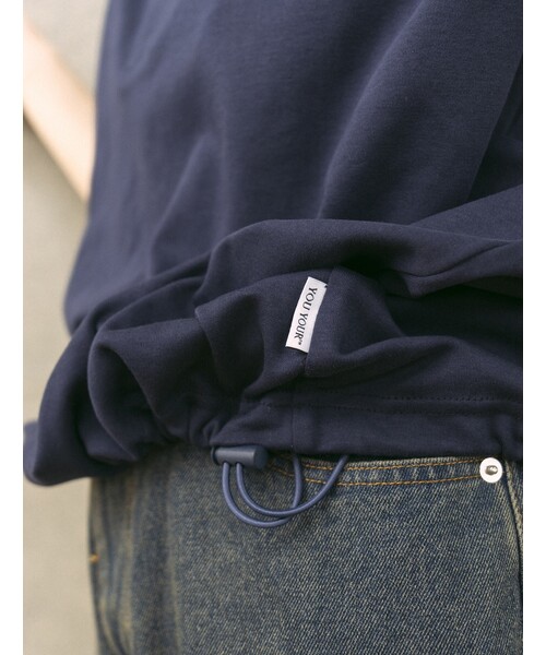 FREAK'S STORE（フリークスストア）の「限定展開 YOU YOUR/ユーユアー ワンポイントロゴ ポロシャツ（ポロシャツ・メンズ・ブラック/ネイビー・LARGE/SMALL/MEDIUM）」の18枚目の写真