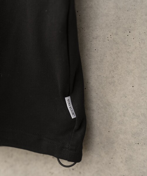 FREAK'S STORE（フリークスストア）の「限定展開 YOU YOUR/ユーユアー ワンポイントロゴ ポロシャツ（ポロシャツ・メンズ・ブラック/ネイビー・LARGE/SMALL/MEDIUM）」の3枚目の写真