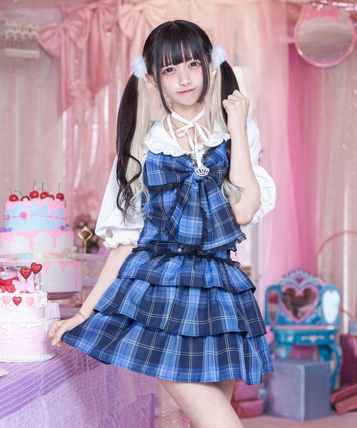 Pal elfy（パルエルフィー）の「パールティアードスカートセット