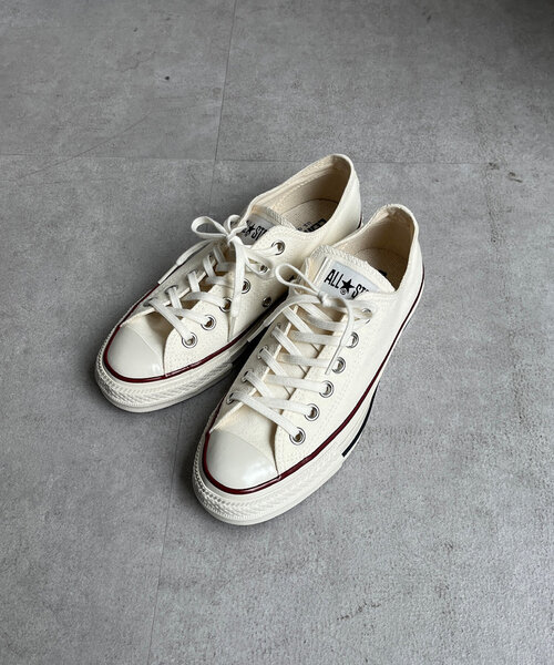 DouDou（ドゥドゥ）の「【CONVERSE/コンバース】ALLSTAR US OX（スニーカー・レディース・ホワイト/ブラック・23.5cm/24cm/24.5cm）」の6枚目の写真