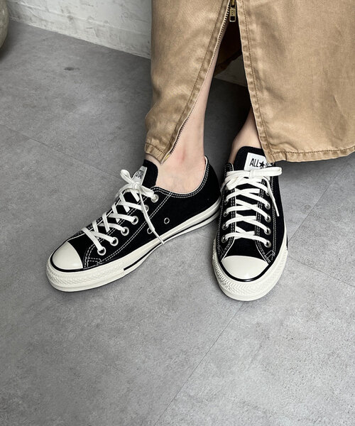 DouDou（ドゥドゥ）の「【CONVERSE/コンバース】ALLSTAR US OX（スニーカー・レディース・ホワイト/ブラック・23.5cm/24cm/24.5cm）」の10枚目の写真