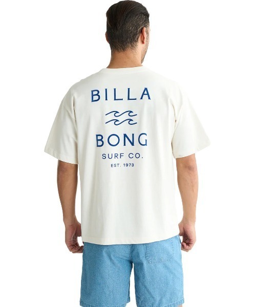 BILLABONG（ビラボン）の「BILLABONG メンズ ONE TIME Tシャツ 【2025年夏モデル】/ビラボンバックプリント半袖Tシャツ（Tシャツ/カットソー・メンズ・ホワイト/ブラック/クリーム・MEDIUM/LARGE/X-LARGE/SMALL）」の10枚目の写真