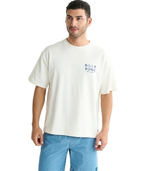 BILLABONG（ビラボン）の「BILLABONG メンズ ONE TIME Tシャツ 【2025年夏モデル】/ビラボンバックプリント半袖Tシャツ（Tシャツ/カットソー・メンズ・ホワイト/ブラック/クリーム・MEDIUM/LARGE/X-LARGE/SMALL）」の14枚目の写真