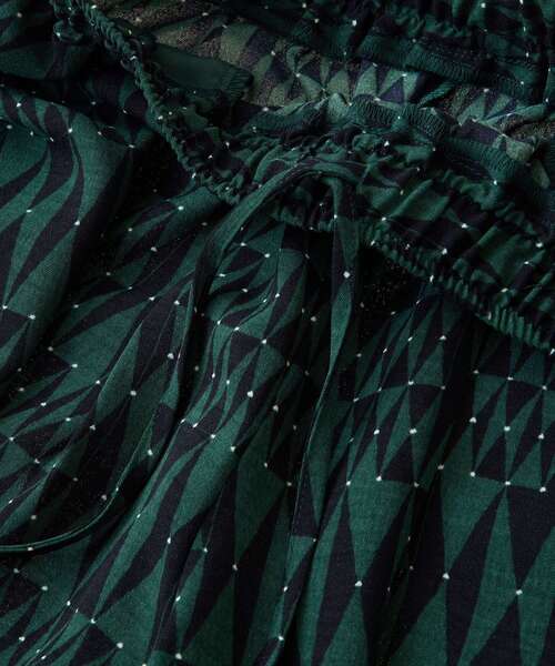 Green　Parks（グリーンパークス）の「柄イージーパンツⅠ(ワイド)（その他パンツ・レディース・オレンジ/グリーン系その他3/グリーン/ブルー・FREE）」の20枚目の写真