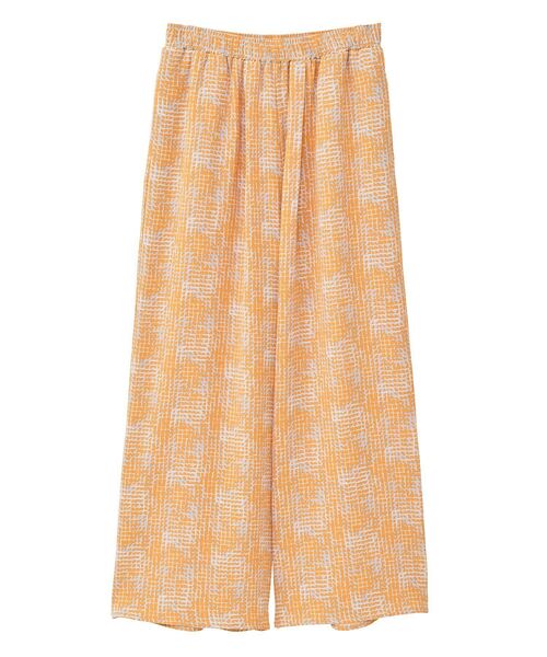 Green　Parks（グリーンパークス）の「柄イージーパンツⅠ(ワイド)（その他パンツ・レディース・オレンジ/グリーン系その他3/グリーン/ブルー・FREE）」の16枚目の写真