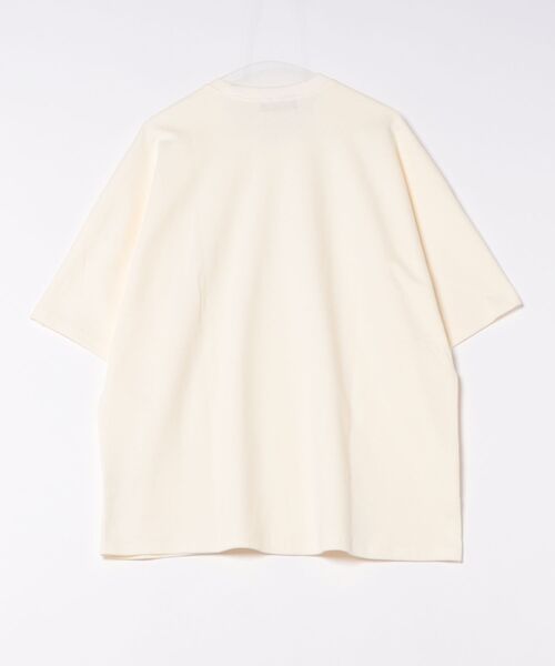 a.p.o.v.(エーピーオービー)の「a.p.o.v. オーバーサイズスウェットドルマンTシャツ(Tシャツ/カットソー・メンズ・ピンク/ベージュ/アイボリー/ブラック・ONESIZE)」の5枚目の写真