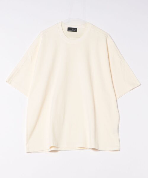 a.p.o.v.(エーピーオービー)の「a.p.o.v. オーバーサイズスウェットドルマンTシャツ(Tシャツ/カットソー・メンズ・ピンク/ベージュ/アイボリー/ブラック・ONESIZE)」の7枚目の写真