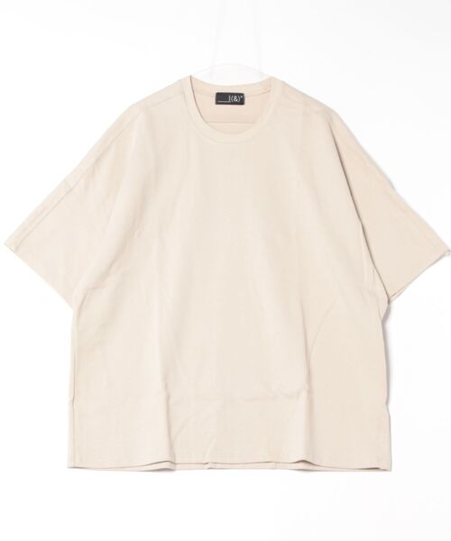 a.p.o.v.(エーピーオービー)の「a.p.o.v. オーバーサイズスウェットドルマンTシャツ(Tシャツ/カットソー・メンズ・ピンク/ベージュ/アイボリー/ブラック・ONESIZE)」の11枚目の写真