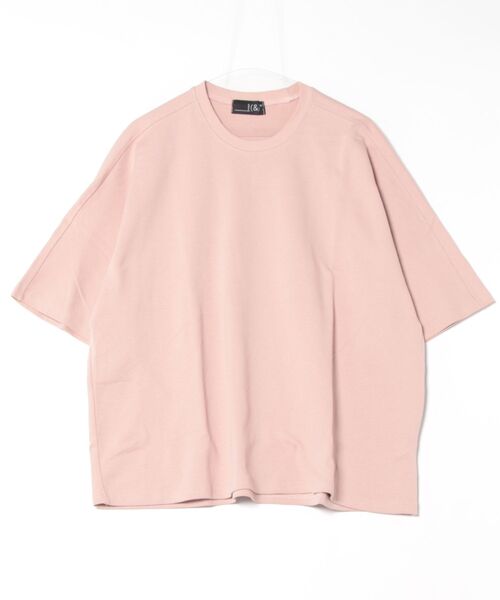 a.p.o.v.(エーピーオービー)の「a.p.o.v. オーバーサイズスウェットドルマンTシャツ(Tシャツ/カットソー・メンズ・ピンク/ベージュ/アイボリー/ブラック・ONESIZE)」の13枚目の写真