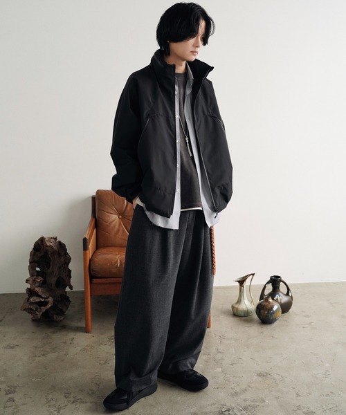 WYM LIDNM（ウィム バイ リドム）の「長袖シャツ（シャツ/ブラウス・メンズ・グレー・S）」の3枚目の写真