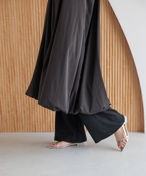 LOWRYS FARM(ローリーズファーム)の「バルーンキャミワンピース 289954(ワンピース・レディース・オフホワイト/ブラック・FREE)」の18枚目の写真