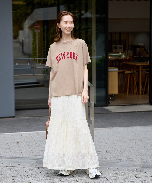 JOURNAL STANDARD(ジャーナルスタンダード)の「《追加2》ストレッチレーススカート(スカート・レディース・ブラック/アイボリー・FREE)」の4枚目の写真