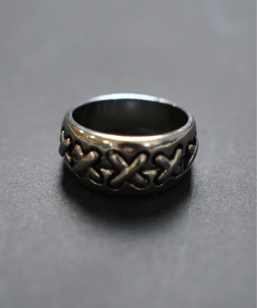 SPINNS(スピンズ)の「メタルリング/×(リング・メンズ・シルバー・18)」の6枚目の写真