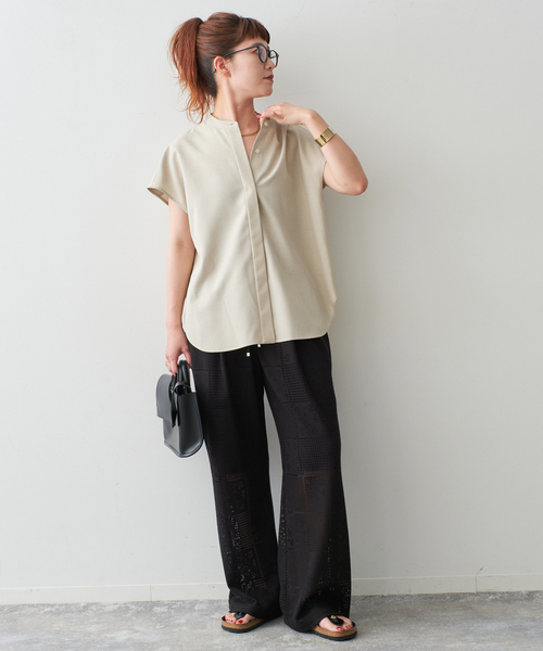 一部店舗+WEB限定》シャンブレーフレンチシャツ（シャツ