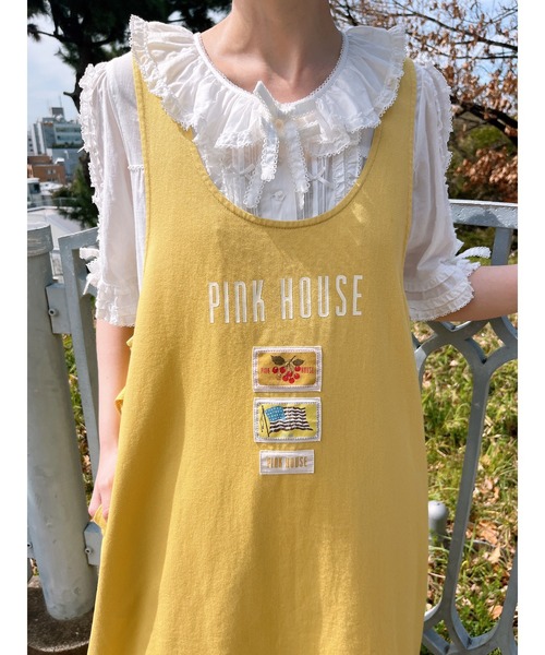 PINK HOUSE(ピンクハウス)の「ローンティアードワンピース(ワンピース・レディース・ミント/ラベンダー/ホワイト/ブラック/ピンク/イエロー・フリー)」の15枚目の写真